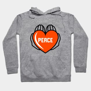 Peace and love Hoodie